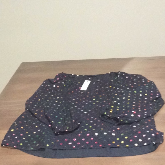 NWT J. Crew Rainbow 🌈 Clip Dot In Chiffon Sz M, 100% Polyester, Style K4385 - Picture 5 of 10